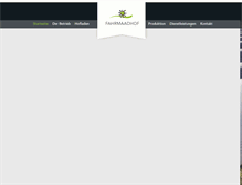 Tablet Screenshot of fahrmaadhof.ch